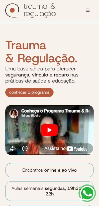 Curso Trauma e Regulação